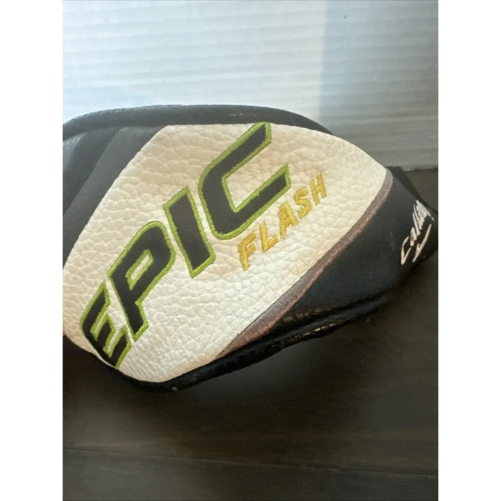 Callaway Golf Epic Flash‎ Black/White/Green Hybrid/Rescue Headcover